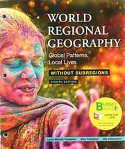 Tapa de Loose-Leaf Version for World Regional Geography Without Subregions & SaplingPlus for World Regional Geography