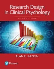 Tapa de Revel for Research Design in Clinical Psychology -- Access Card