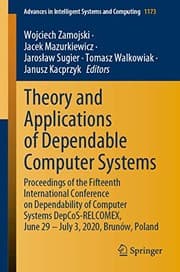 Tapa de Theory and Applications of Dependable Computer Systems