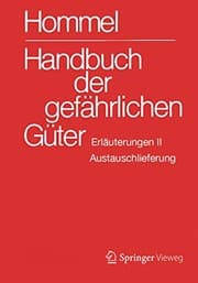 Tapa de Handbuch der gefährlichen Güter. Erläuterungen II. Austauschlieferung, Dezember 2017