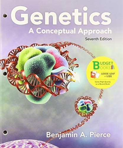 Tapa de Loose-leaf Version for Genetics : A Conceptual Approach & SaplingPlus for Genetics