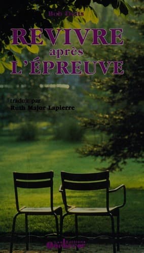 Tapa de Revivre après l'épreuve