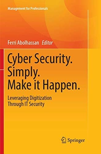 Tapa de Cyber Security. Simply. Make it Happen.