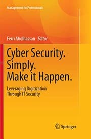 Tapa de Cyber Security. Simply. Make it Happen.