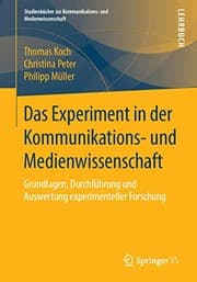 Tapa de Das Experiment in der Kommunikations- und Medienwissenschaft