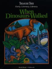 Tapa de When dinosaurs walked
