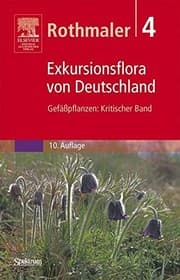 Tapa de Rothmaler, Exkursionsflora von Deutschland, Band 4