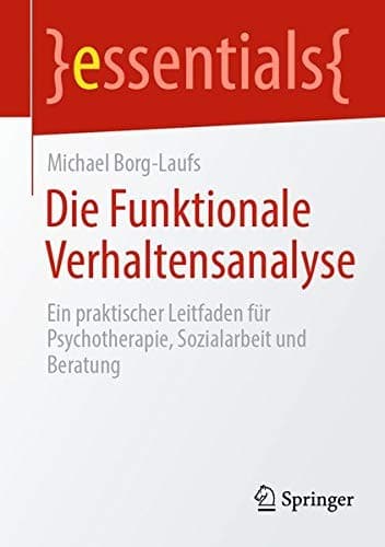 Tapa de Die Funktionale Verhaltensanalyse