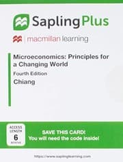 Tapa de SaplingPlus for Microeconomics