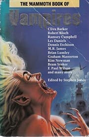 Tapa de The mammoth book of vampires