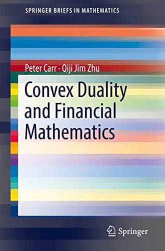 Tapa de Convex Duality and Financial Mathematics