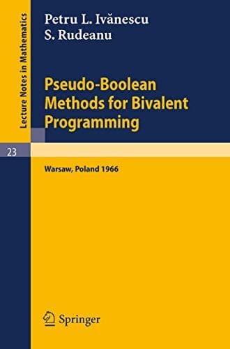 Tapa de Pseudo-Boolean Methods for Bivalent Programming