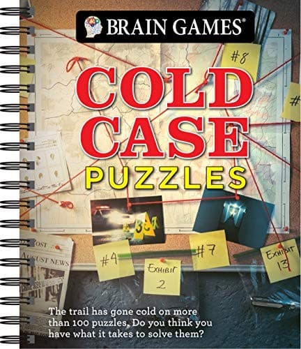 Tapa de Brain Games - Cold Case Puzzles
