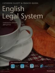 Tapa de English legal system