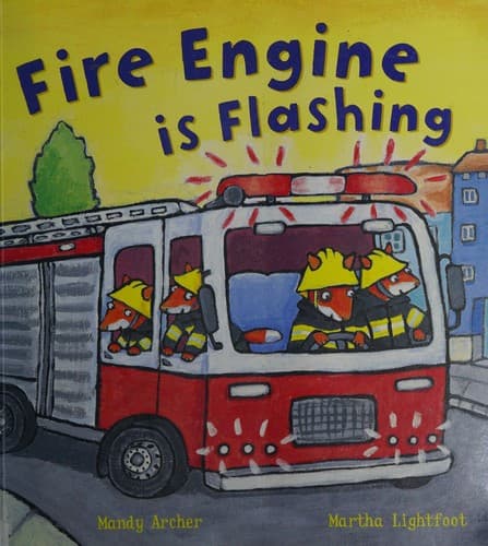 Tapa de Fire engine is flashing