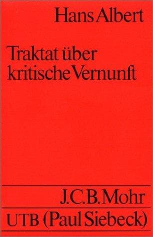 Tapa de Traktat über kritische Vernunft