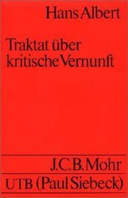 Tapa de Traktat über kritische Vernunft