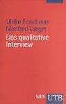 Tapa de Das qualitative Interview