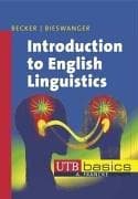 Tapa de Introduction to English linguistics