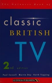 Tapa de The Guinness book of classic British TV