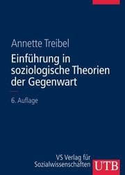Tapa de Einführung in soziologische Theorien der Gegenwart
