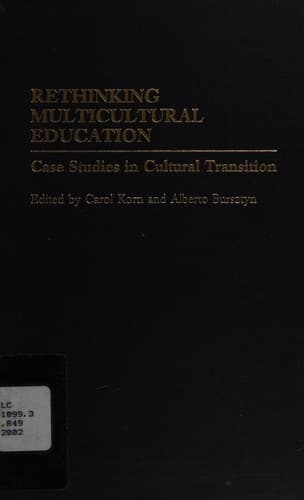 Tapa de Rethinking multicultural education