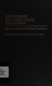 Tapa de Rethinking multicultural education