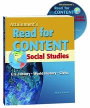 Tapa de Read for Content Social Studies