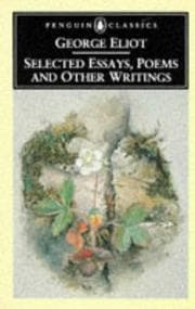Tapa de Selected Essays, Poems, and Other Writings