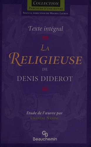 Tapa de La religieuse