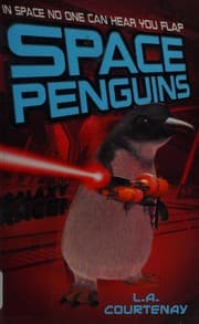Tapa de Space penguins galaxy race!