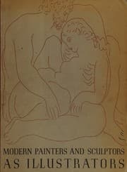 Tapa de Modern painters and sculptors as illustrators