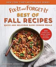 Tapa de Fix-It and Forget-It Best of Fall Recipes