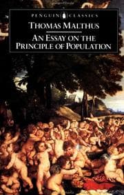 Tapa de An essay on the principle of population