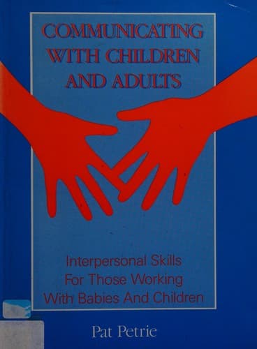 Tapa de Communicating with children and adults