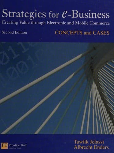 Tapa de Strategies for E Business