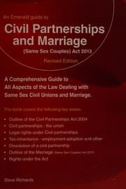 Tapa de Civil partnerships and (same sex) marriage