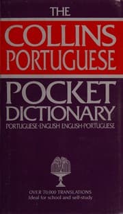 Tapa de The Collins pocket Portuguese dictionary