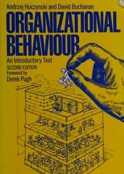 Tapa de Organisational Behaviour