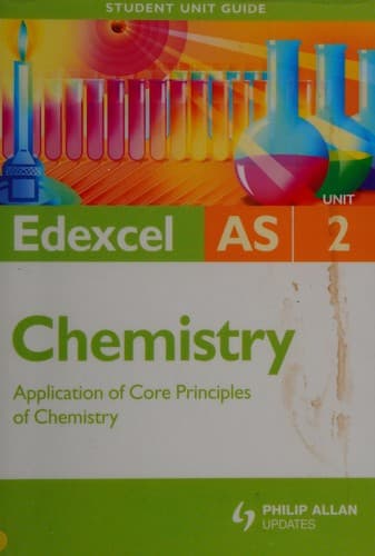 Tapa de Edexcel AS chemistry