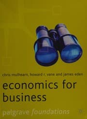 Tapa de Economics for Business (Palgrave Foundations)