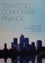Tapa de Strategic corporate finance