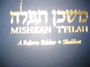 Tapa de MISHKAN T'FILAH. A Reform Siddur. Services for Shabbat.