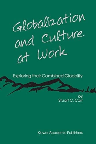 Tapa de Globalization and Culture at Work