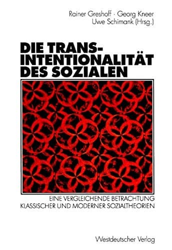 Tapa de Die Transintentionalität des Sozialen