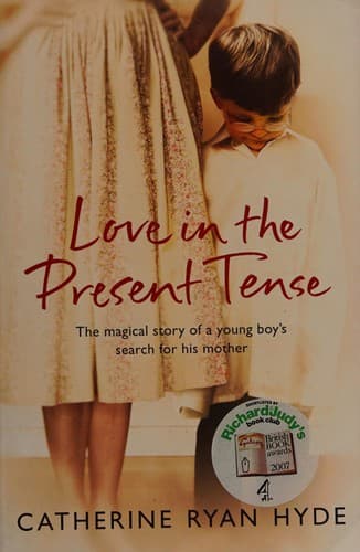 Tapa de Love in the present tense