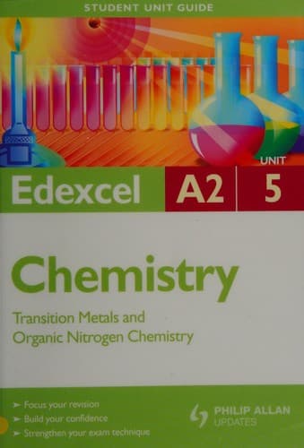 Tapa de Edexcel A2 chemistry