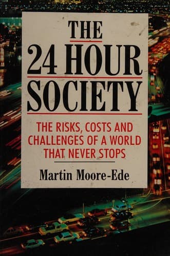 Tapa de The 24 hour society