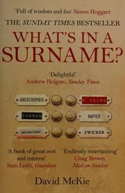 Tapa de What's in a surname?