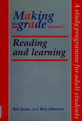 Tapa de Making the grade